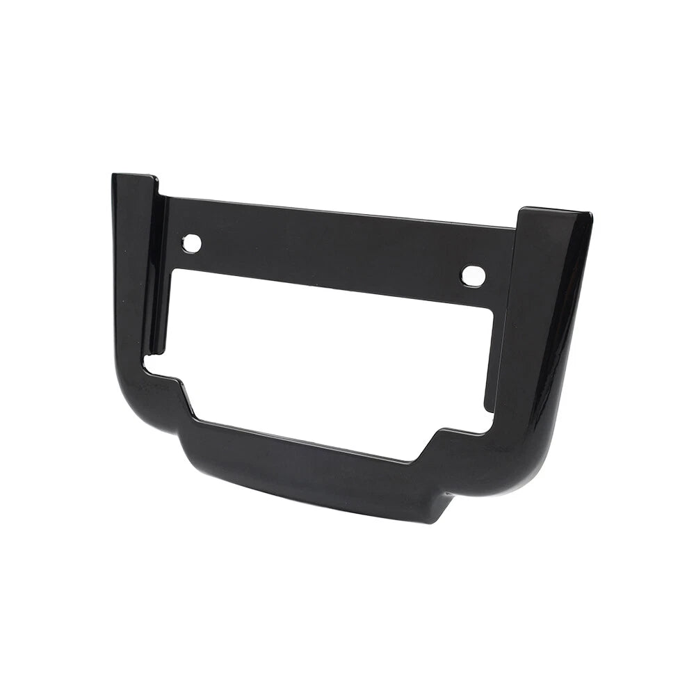 Black Rear License Plate Frame Mount For Harley Tri Glide Ultra Classic 2011-up