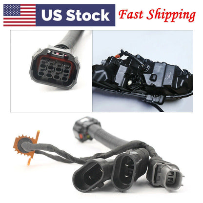 For Honda Civic Touring Type R LED Headlight Adapter Harness Halogen Touring US