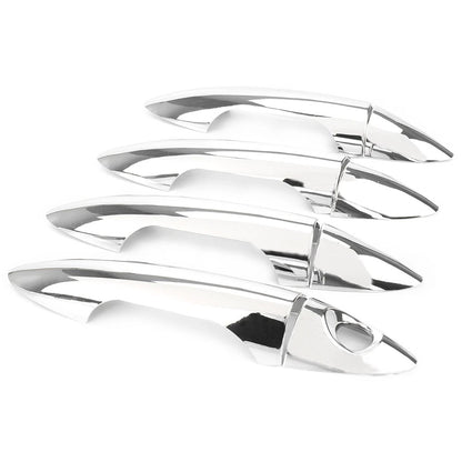 Door Handle Cover Molding Trim Chrome Fit Hyundai Accent Solaris Verna 2011-16