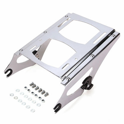 Two Up Tour Pak Pack Mounting Luggage Rack For Harley Touring Road King 2009-13