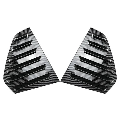 Rear Window Side Vent Shutter Louver Cover Trim For VW Golf 8 MK8 2020-2022 2021