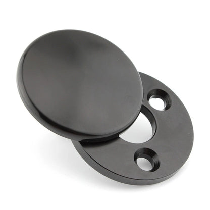 Black Motorcycle Fork Lock Cover Aluminum Alloy Fit for Harley Road King 1994-up