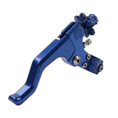 Stunt Clutch Lever Performance Cable Pull 7/8 1 Finger Universal Motorcycle Blue