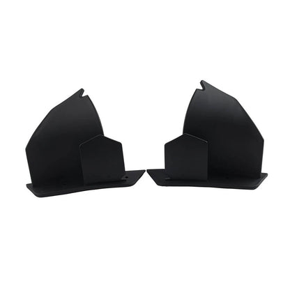 Fixed Wing Fairing Winglet Spoiler Aerodynamic Wing For BMW S1000RR 15-18 Black