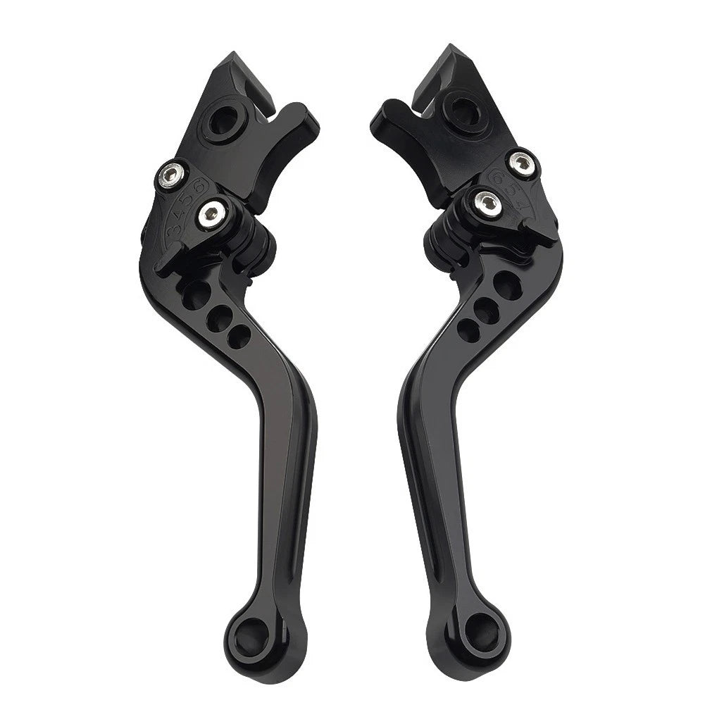 2pcs CNC Adjust Short Brake Clutch Levers Handles For Suzuki SV650 1999-2009