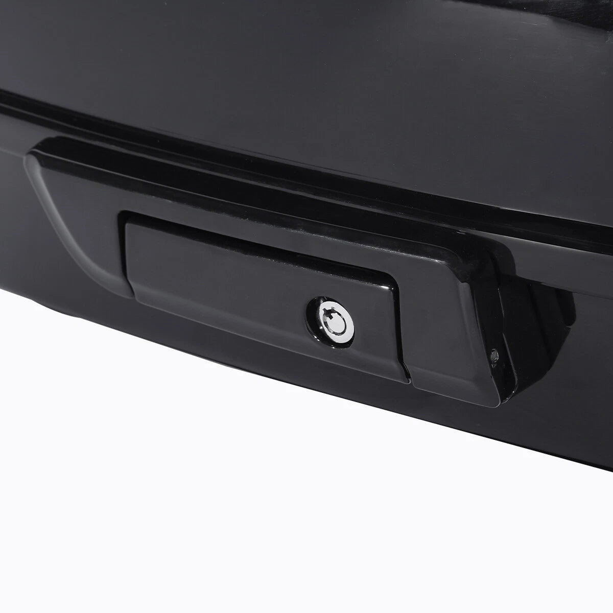 Black Chopped Trunk Pad Rack Fit For Harley Tour Pack Road Glide 1997-08 US
