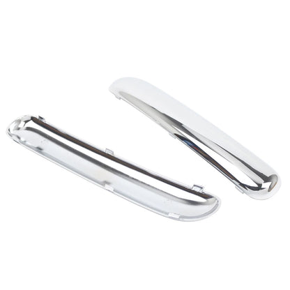 1 Pair Front Bumper Chrome Trim Molding For Mini Copper One Cabrio R50 2001-2004