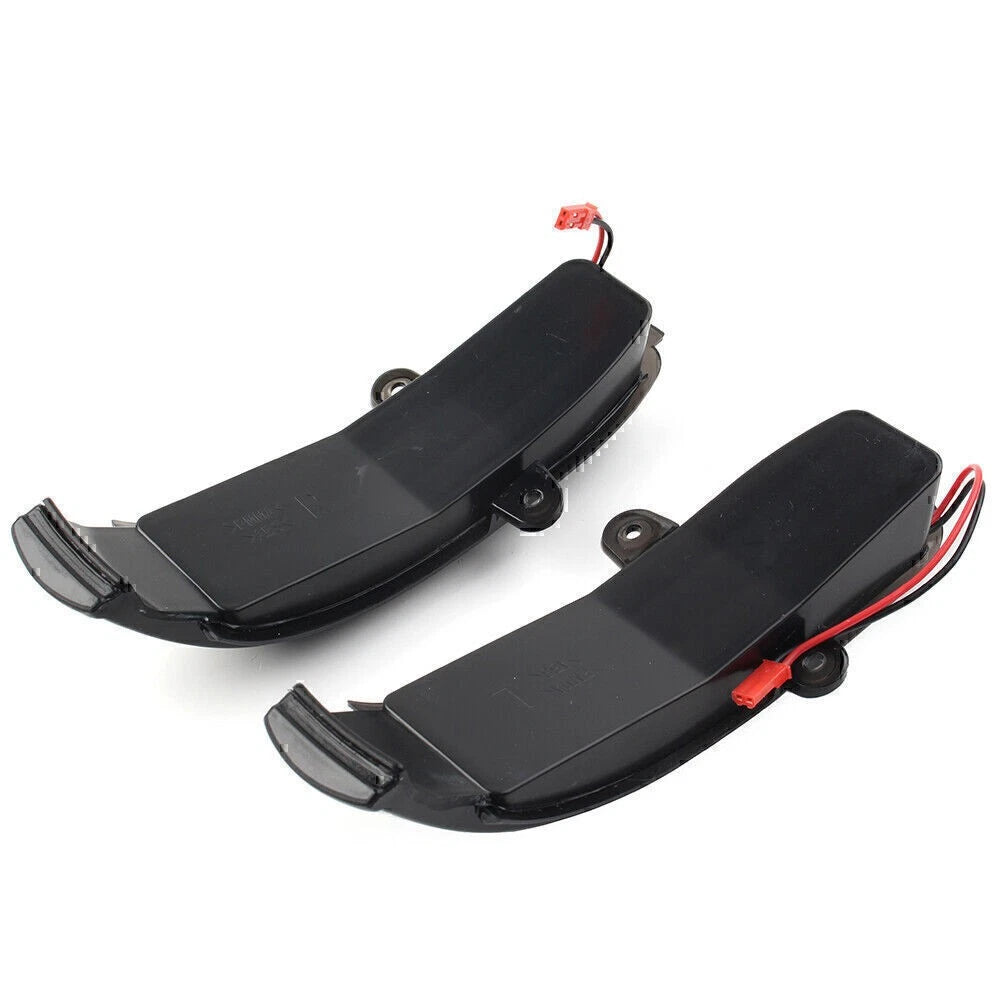 LED Mirror Dynamic Turn Signal Light For Benz C W203 S203 CL203 2001-2007 Black
