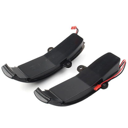 LED Mirror Dynamic Turn Signal Light For Benz C W203 S203 CL203 2001-2007 Black