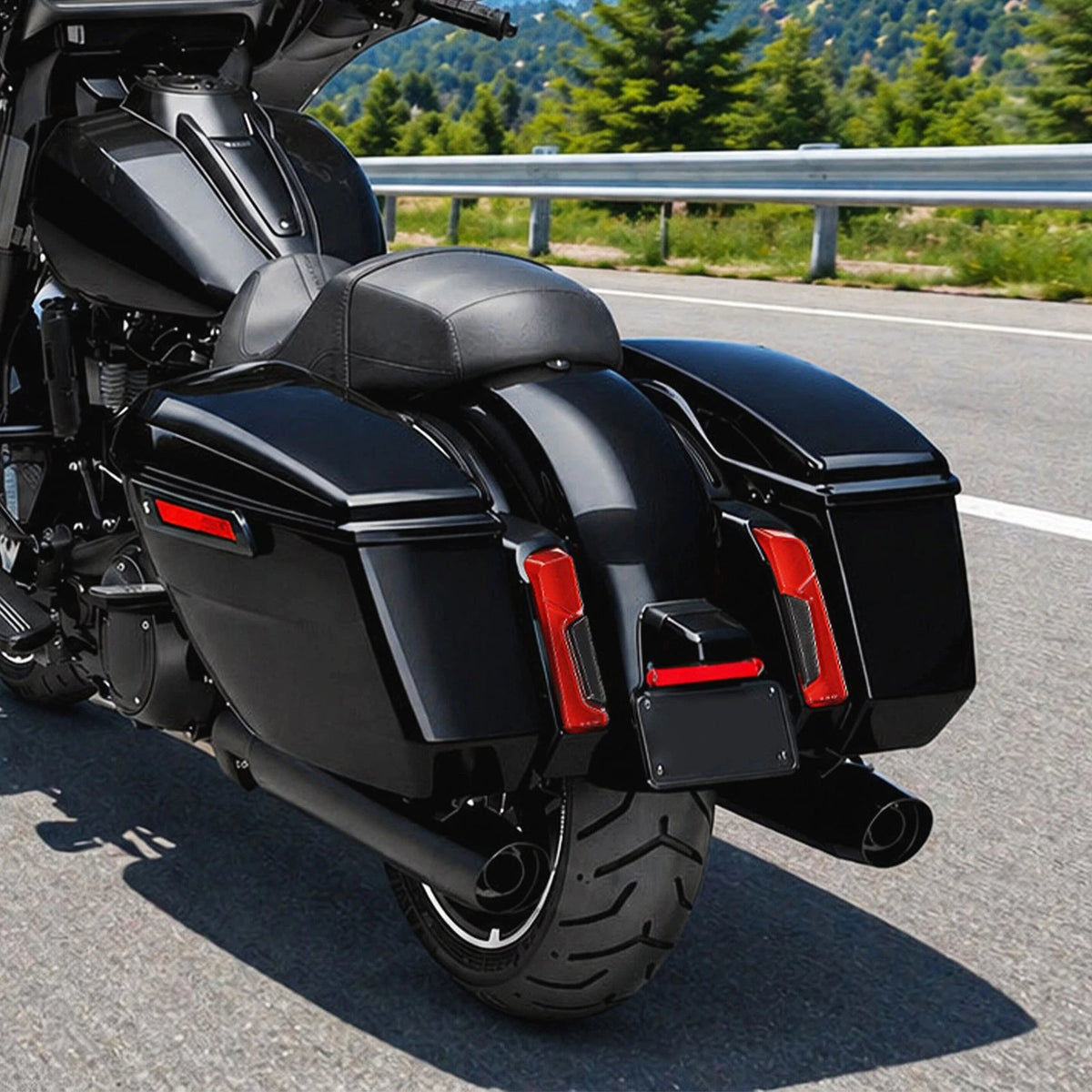 LED Rear Fender System Fit For Harley Touring CVO Street Glide FLHXSE 2023-26 25