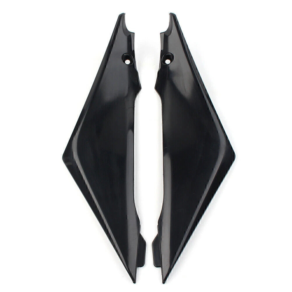 2x Gas Tank Side Cover Panel Fairing Pair For Suzuki GSXR 1000 2005 2006 Black
