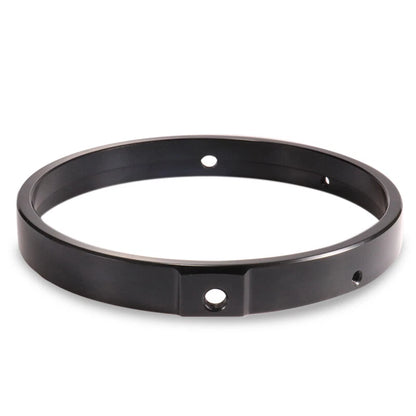 1Pcs Round 7" inch Motorcycle Headlight Mounting Bracket Ring Black Universal