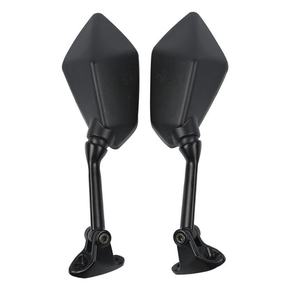 Black Pair Rearview Mirrors For Kawasaki Ninja ZX6R ZX-6R ZX 6R 2009-2012 11 10