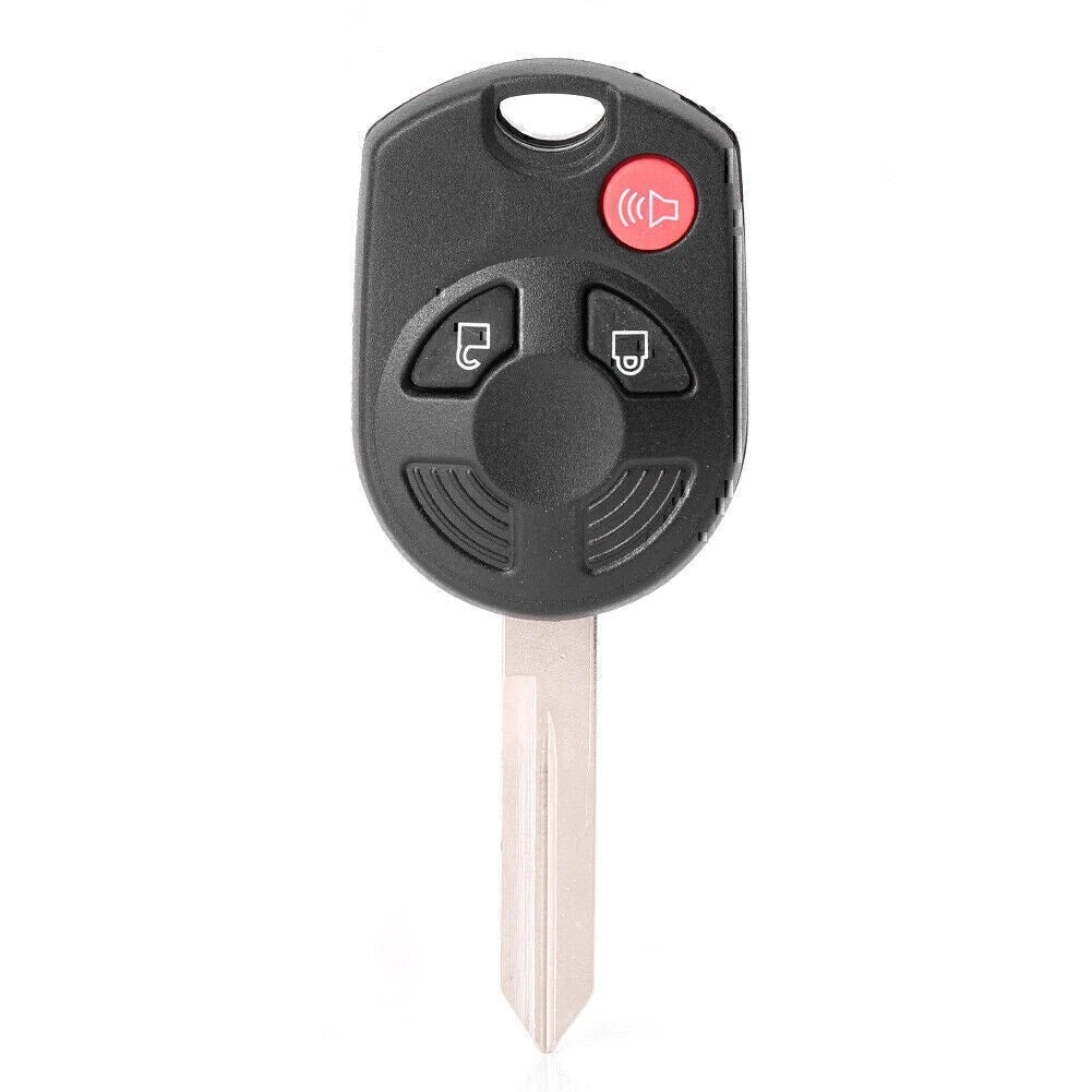 2x Uncut Smart Remote Car Key Fob 3 Button Fit Ford Expedition/Escape/Edge/F-150