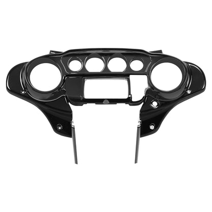 Vivid Black Outer & Inner Batwing Fairings Fit For Harley Electra Glide 14-Up 15