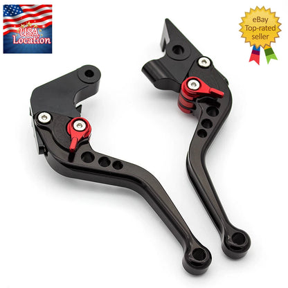 For Yamaha FZ6 FAZER 2004-2010 Brake Clutch Levers CNC Short Aluminum Adjustable
