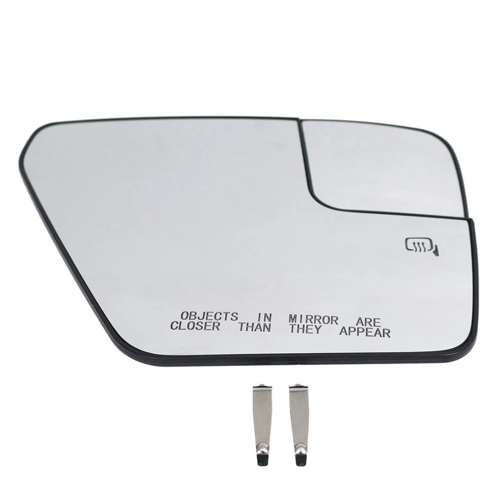 Rearview Mirror Glass With Heated Right Side For Ford F150 2021-2024