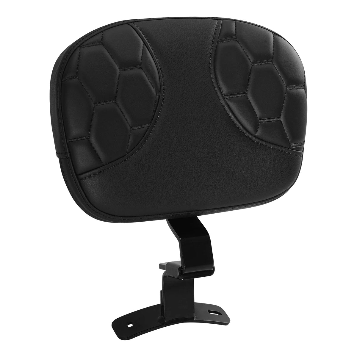 Black Front Rider Driver Backrest Pad Fit For Harley Street Road Glide 09-23 22