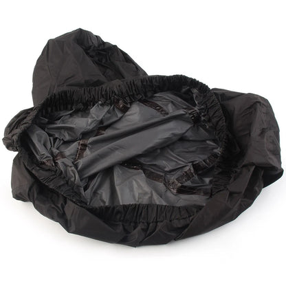 1x Waterproof Seat Rain Cover w/ Driver Backrest For Harley Street Electra Glide
