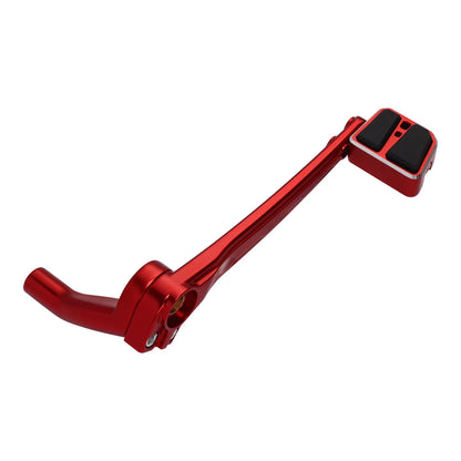 Red Brake Arm Lever Peg Pedal For Harley Softail Low Rider ST FXLRST 2022-2025
