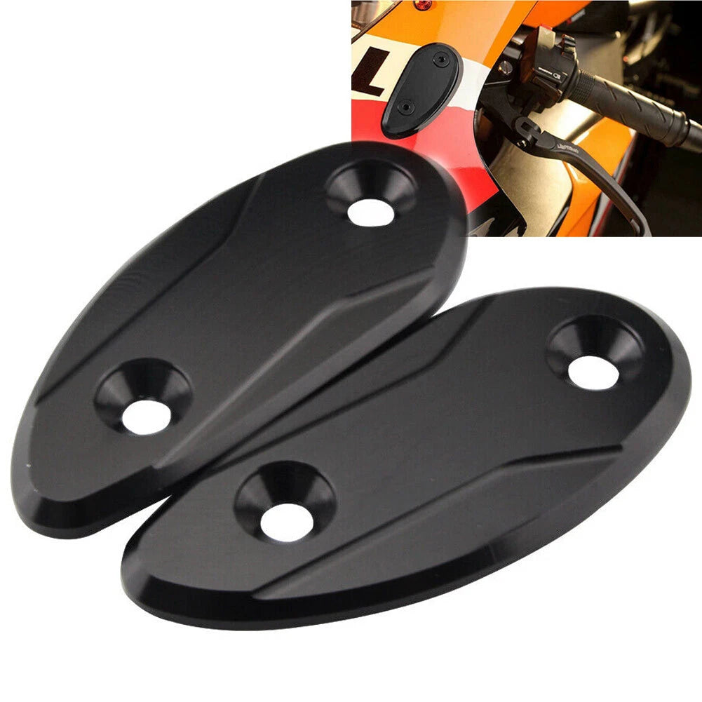 Rearview Mirror Block Off Base Plates For Honda CBR1000RR CBR 1000RR 2008-2017