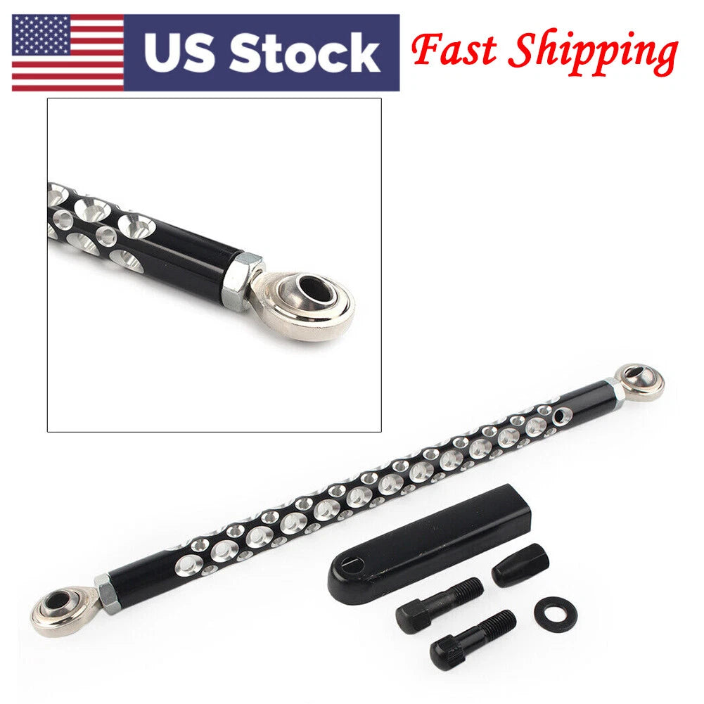 CNC Shift Linkage Shifter Link Fit Harley Touring Street Glide Road King Black