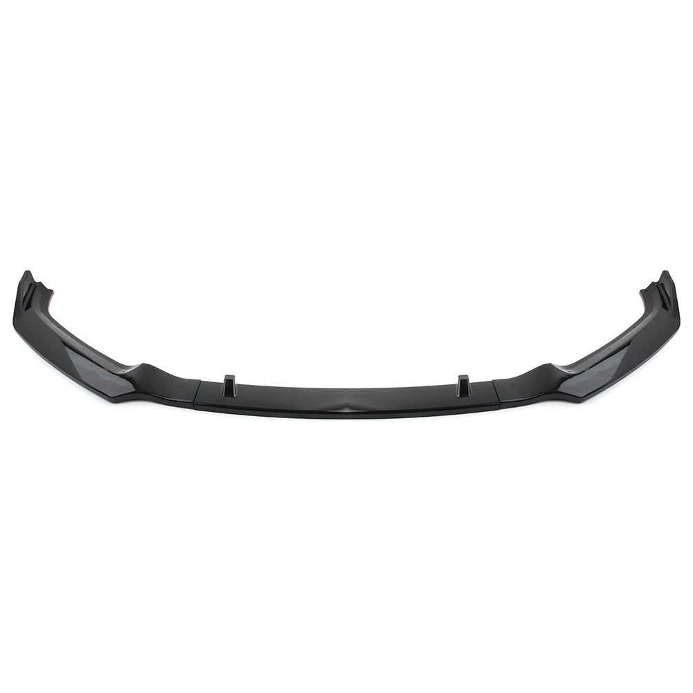 US 3pcs/set Front Bumper Lip Spoiler Kit For Audi A4 2017-2018 Glossy Black