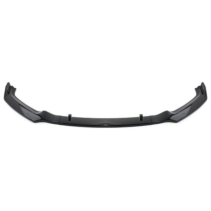 US 3pcs/set Front Bumper Lip Spoiler Kit For Audi A4 2017-2018 Glossy Black