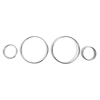 Speedometer Gauge Dial Rings Bezel Trim For BMW 5 7 Series E39 E38 M5 X5 E53