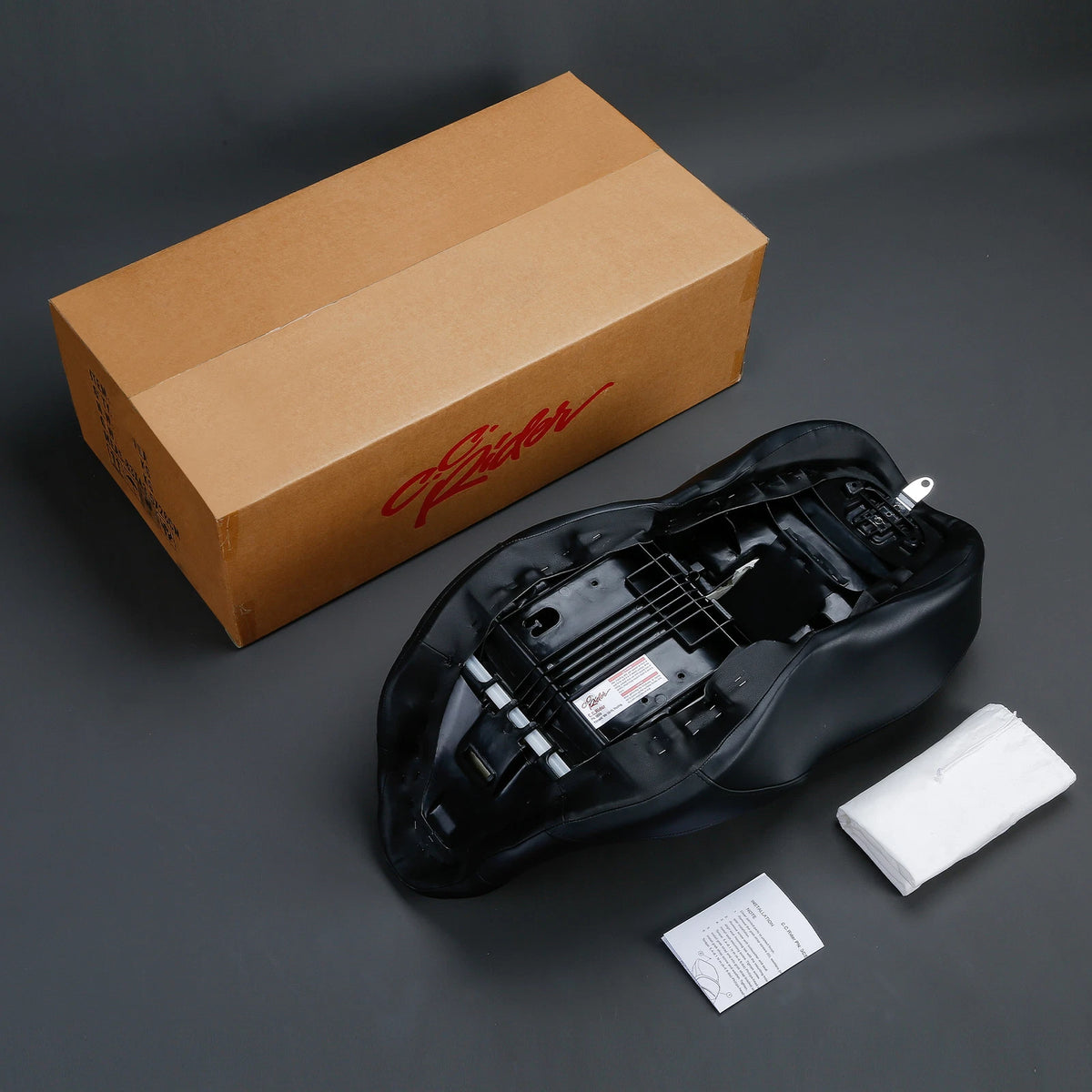 Black Driver Passenger Seat Fit For Harley Touring Road Glide King 2009-2023 10