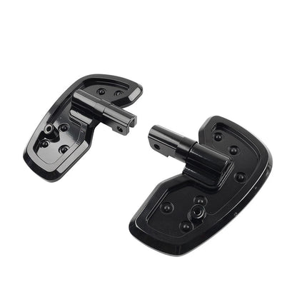 Front Rider Footboards Footpegs Pedals For Honda Gold Wing GL1800 2001-24 Black