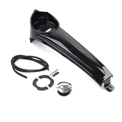 Stretched Dash Panel+Gas Tank Cap Cover For Harley Electra Street Glide 86-2007