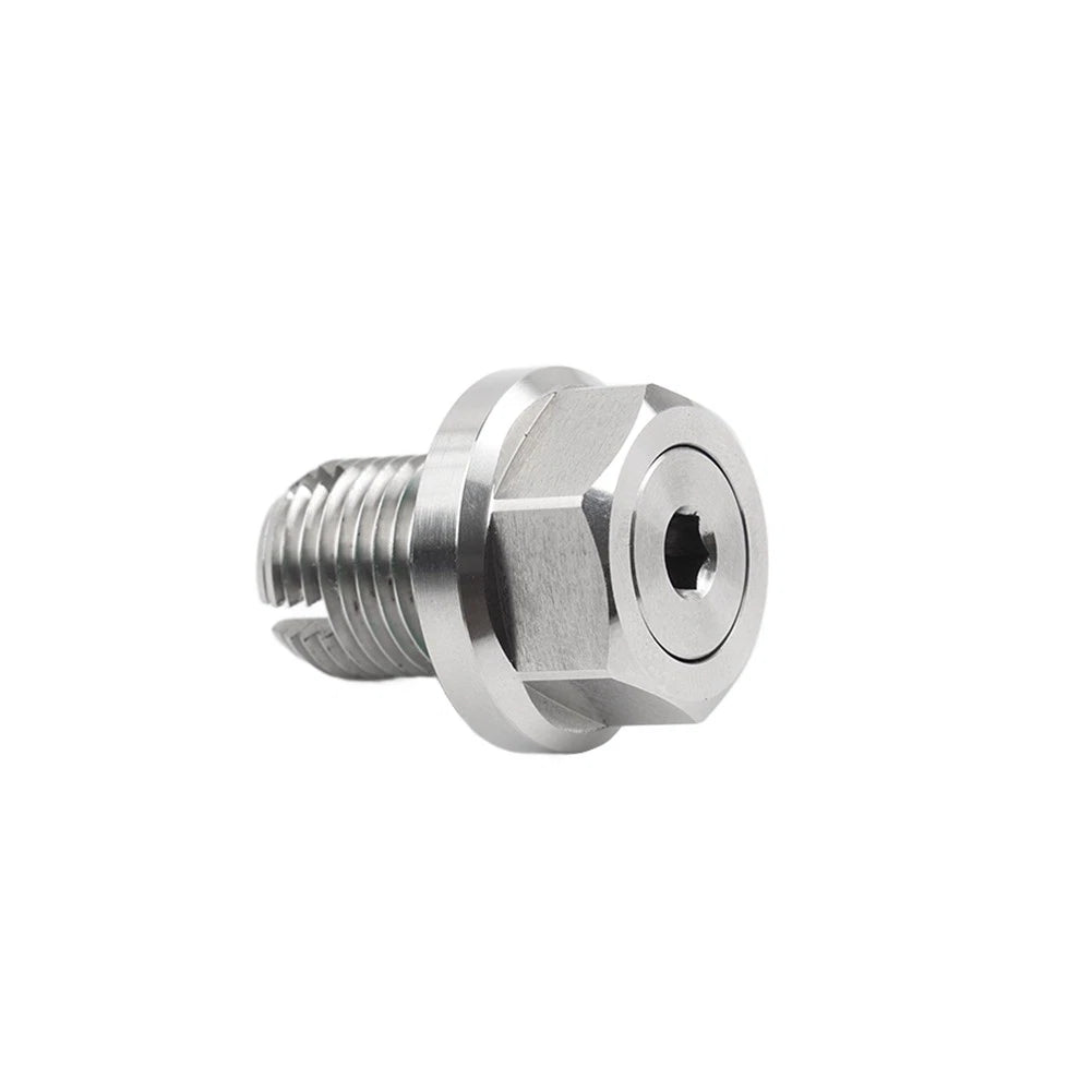 US 1/2"x20 Oil Drain Plug Self-tapping Piggyback Stainless Steel Repair Kit