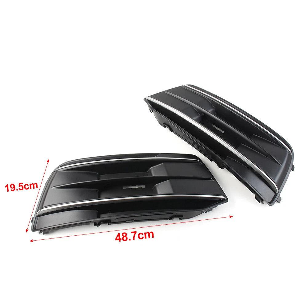 For Audi Q5 2018-2022 Left Front Bumper Fog Light Grille Grill Cover 80A807679D