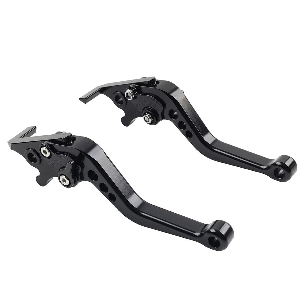 CNC Adjust Short Brake Clutch Levers For Kawasaki Ninja ZX4R ZX4RR 2023-2025