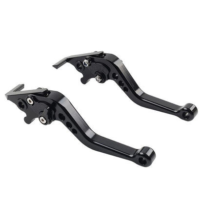 CNC Adjust Short Brake Clutch Levers For Kawasaki Ninja ZX4R ZX4RR 2023-2025