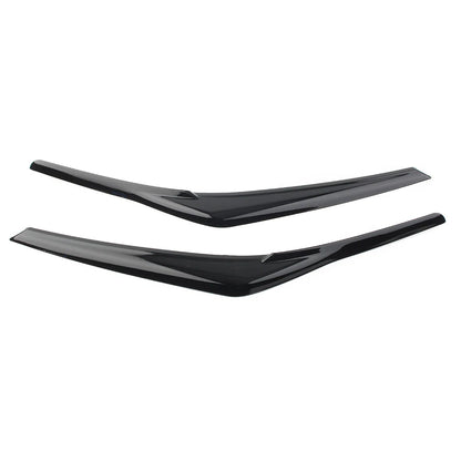 Headlight Eyebrow Decoration Cover Trim Black Fit Toyota Camry SE XSE 2018-2024