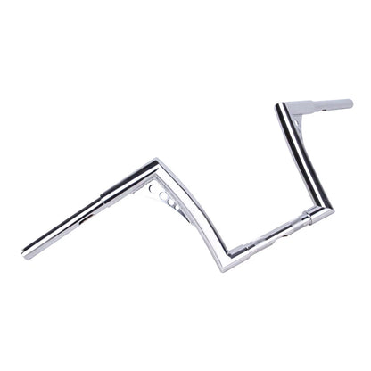 Chrome 10" Rise Fat APE Hangers Bar Handlebar For Harley Sportster Softail Dyna