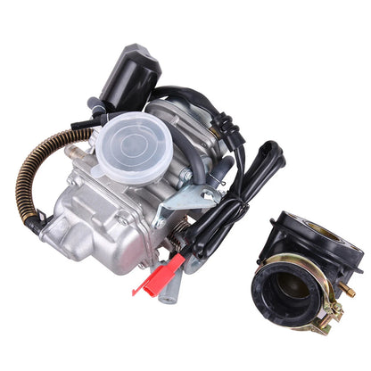 4 stroke GY6 150cc 125cc Engine Carburetor Fuel Carb For ATVs Scooters Baja 24mm