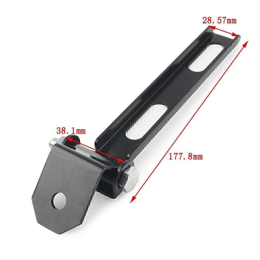 For Harley Chopper Bobber Steel Solo Seat Mount Kit Front Bar w/ Swivel Bracket