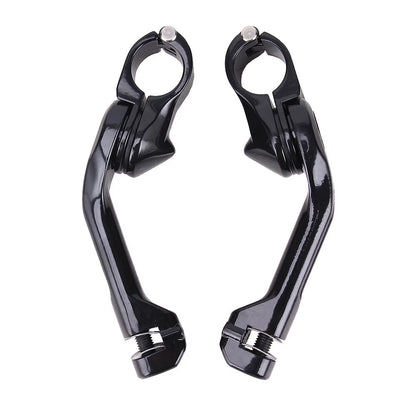 1-1/4" Long Highway Foot Pegs Clamps For Harley Touring Electra Glide Road King