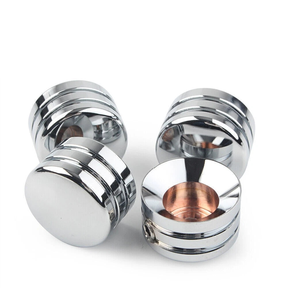 Head Bolt Covers Chrome Fit Harley Sportster XL883 Twin Cam Big Twin 1340 Evo ab