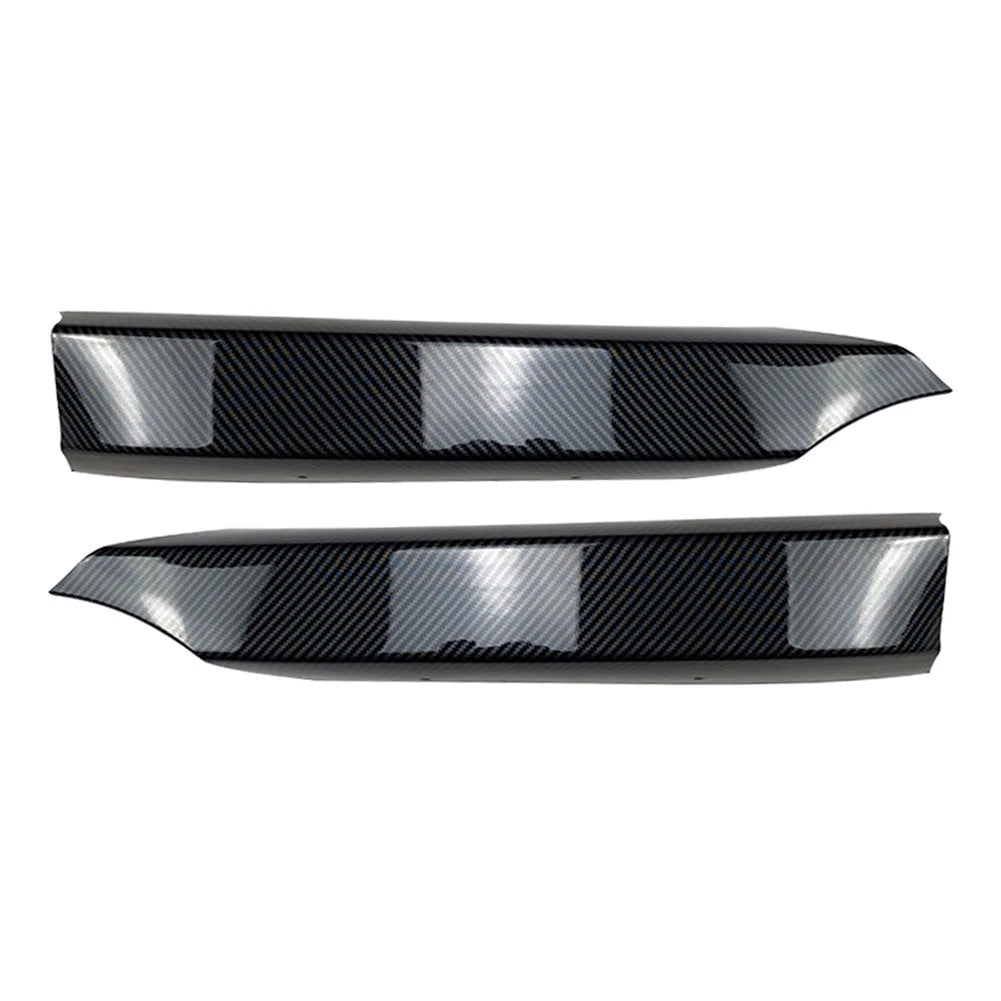Front Bumper Side Spoiler Lip Carbon Fiber For BMW 1 Series E82 E88 M-Tech 08-13