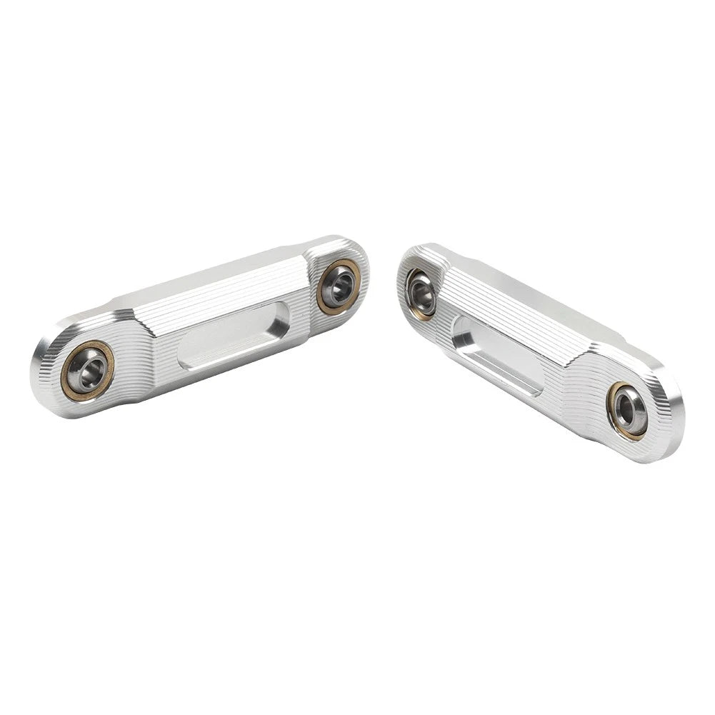 Silver Sway Bar End Links Rod End Kit For Can-Am Ryker 600 900 Rally 2019-2025