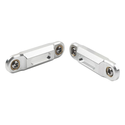 Silver Sway Bar End Links Rod End Kit For Can-Am Ryker 600 900 Rally 2019-2025