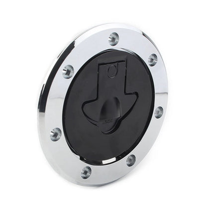 US Aluminum Fuel Gas Tank Cap Cover Keys Fit For Kawasaki Ninja ZX7R ZX-6R ZX-9R