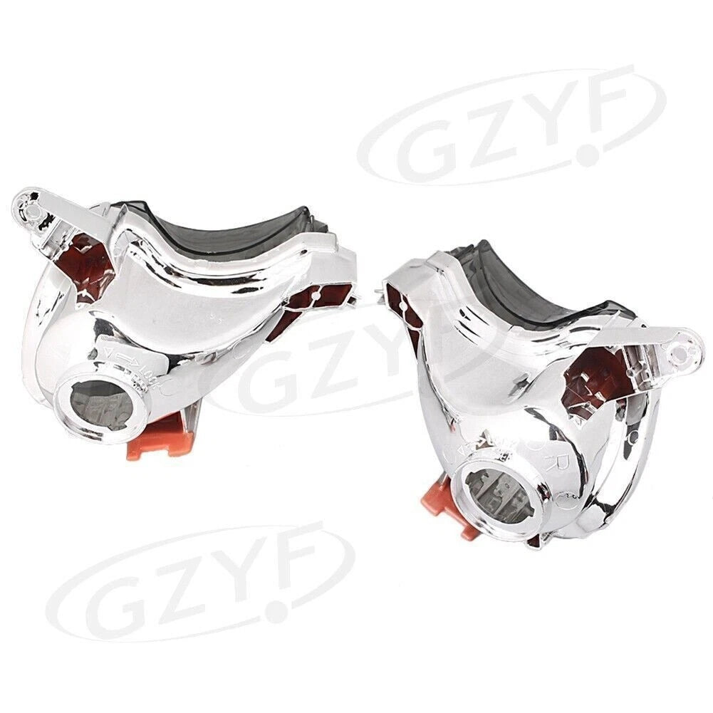 Front Turn Signal Smoke Lens Cover For Suzuki Hayabusa GSXR1300 2008-10 Pair USA