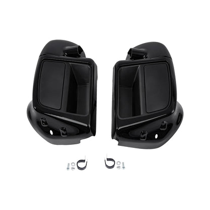 Engine Guard Bar Lower Vented Fairing Speaker Pod For Harley Electra Glide 14-Up