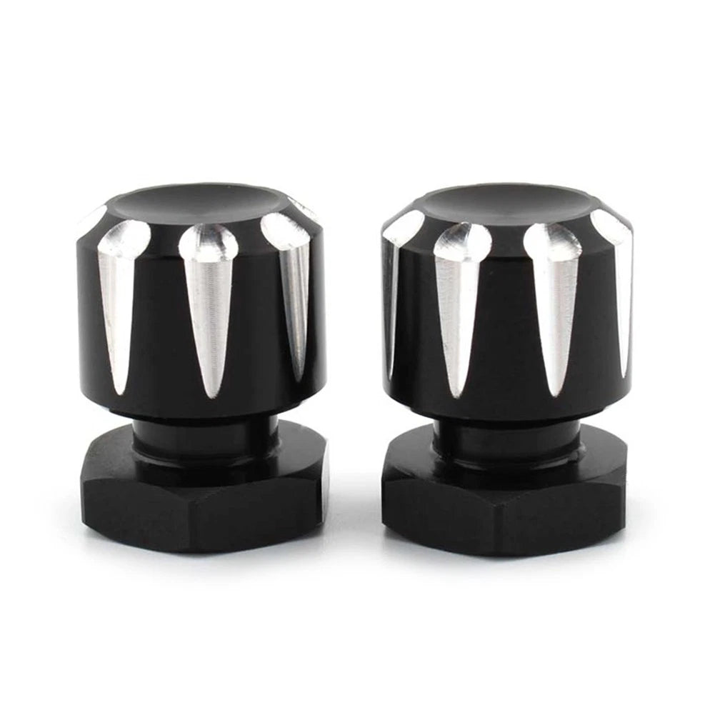 2Pcs Solo Mounting Nuts Bolts For Harley Road King Road Glide Softai Fat Boy US
