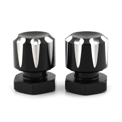 2Pcs Solo Mounting Nuts Bolts For Harley Road King Road Glide Softai Fat Boy US